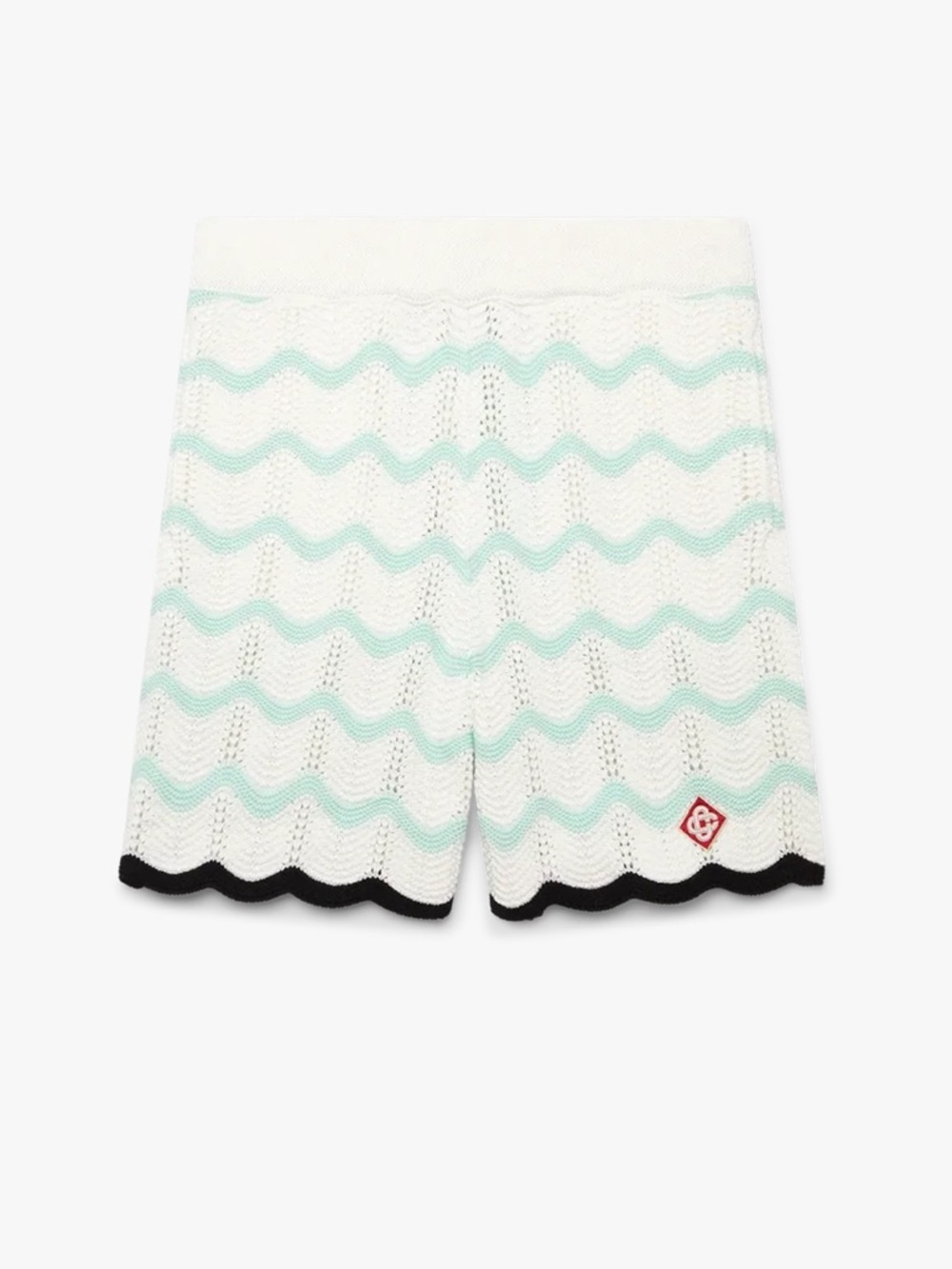 🌟CasaBlanca🌟 NWT Gradient Wave Crochet Short. Mens M. GORGEOUS.